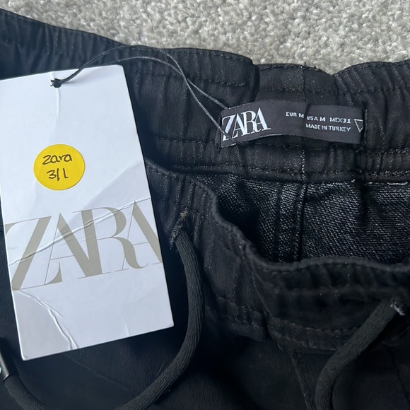 Zara | Pants | Zara Black Dnwr Cargo Pants | Poshmark